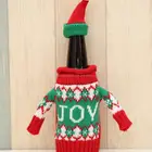 Christmas Decorative Cloth Wine Bottle Cover/ Promotional Ornaments