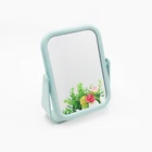 Cool color mini desktop two side makeup mirror