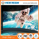 Full Led Tv Curved Led Screen P8 Full Color Outdoor Advertise Big Curved LED TV Screen