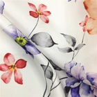 Best selling high quality cheap wholesale factory direct digital printed 70 cotton 30 silk fabric