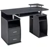 Computer Desk with Drawers for Home Office Furniture Study Workstation PC Laptop Notebook Desk Spacious Workstation Table