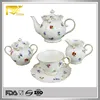 Coffee & Tea Sets butterfly decal grace royal porcelain tea set