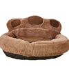 Pet Accessories Wholesale Designer comfy Paw Shape Dog Bed