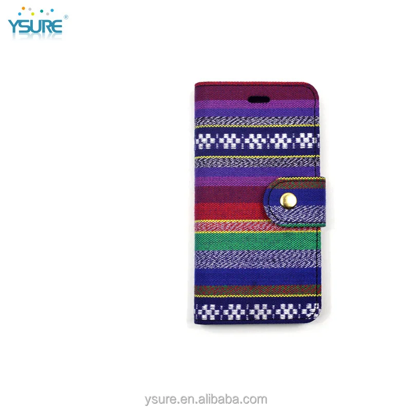 Chinese Style Fashion Light Fabric Wallet Leather Phone Case For BLU Life One XL with PVC ID and credit card slots