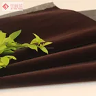 Economic and Reliable dark blue velvet flock fabric based on non woven material for package upholstery high quality