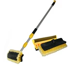 NEW 3M 9FT ALUMINIUM TELESCOPIC WATER FED WINDOW CAR VAN WASH BRUSH SQUEEGEE