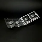 Factory Supplier High Quality 4 Holes Clear Plastic Macaron Blister Tray