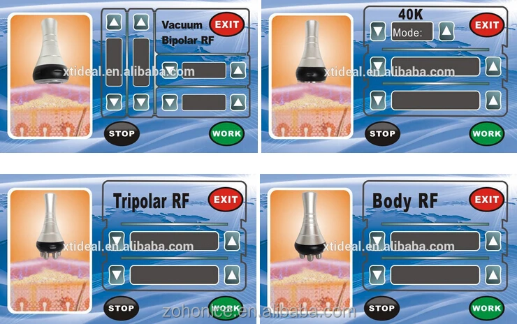 Top grade professional cavitation rf skin lifting machine