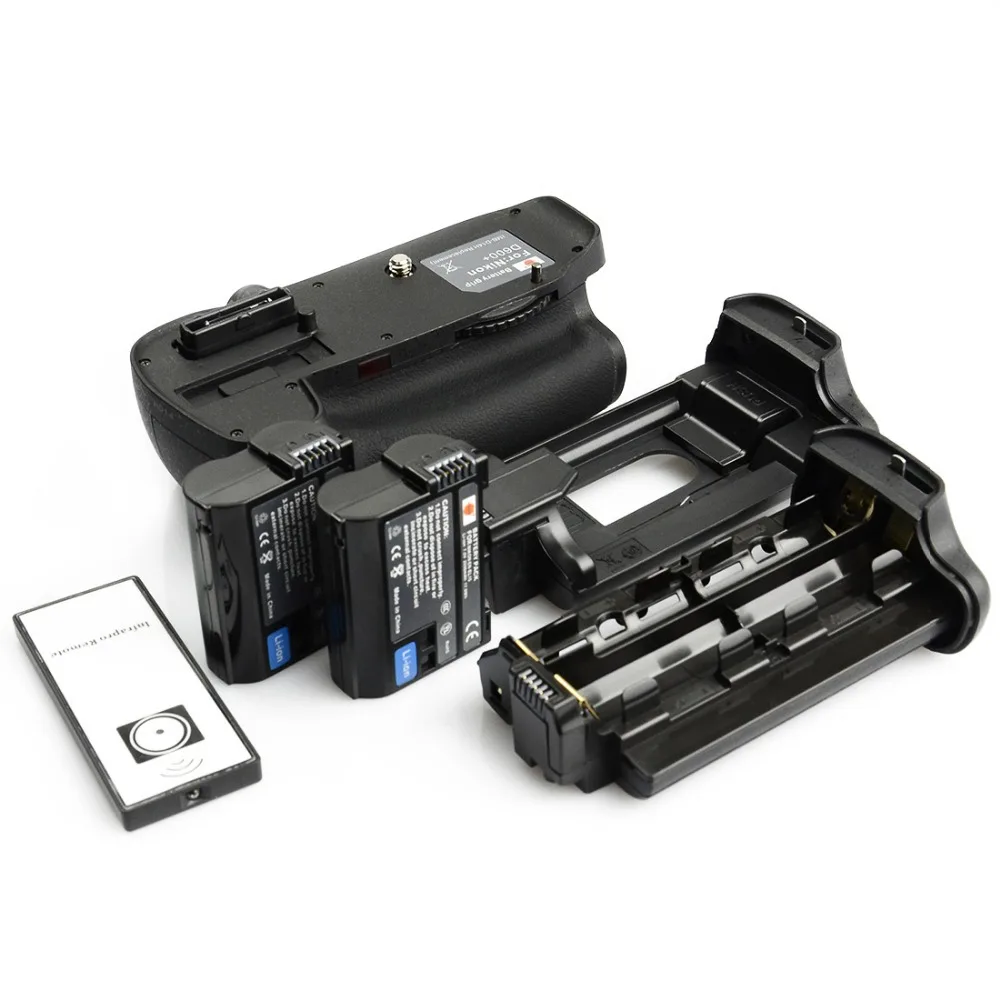 DSTE Pro MB-D14 IR Remote Vertical Battery Grip + 2x EN-EL15 for Nikon D610 D600 SLR Digital Camera