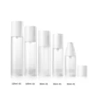 New PP eco friendly airless bottle packaging for organic ecocert vegan cosmetics