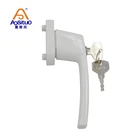 pull locking handles for aluminum windows and doors upvc handle with keys