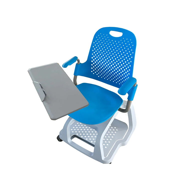 Manufacturer Supplier Office School Classroom Student Use Training Chair With Writing Pad
