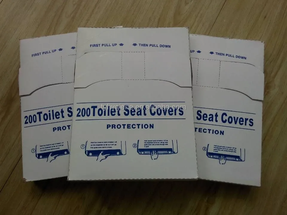 Flushable self-dissoving toilet seat from tissue paper