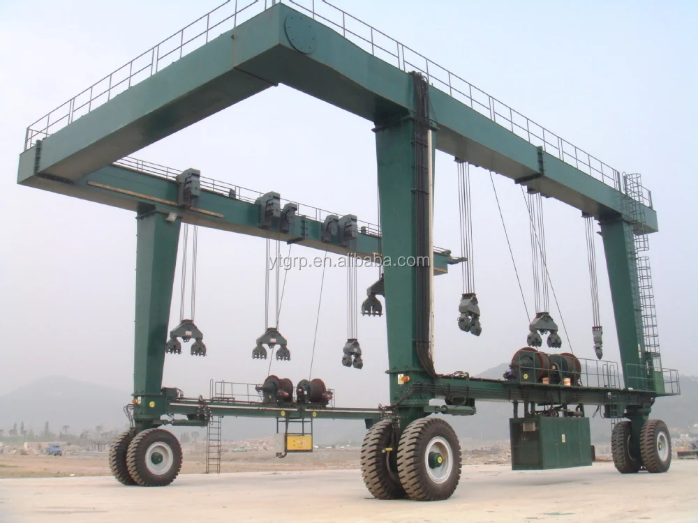 250 ton marine boat lifting equipment dock crane