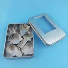 hot sell passed FDA or LFGB food grade cookie cutter with tin box