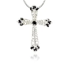Stone Metal Western Charms Blank Wooden Agate Pendant Cross Gold Large Pendants For Jewelry Making
