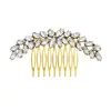 Trendy rhinestone hair pins comb wedding elegant hair accessories beautiful hair ornament