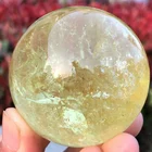 Crystal Citrine Natural Beautiful Citrine Crystal Ball Quartz Energy Healing