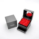 Manufacturer Flower Packaging drawer Double Gift/jewelry Paper Box Luxury Custom flower box with mirror