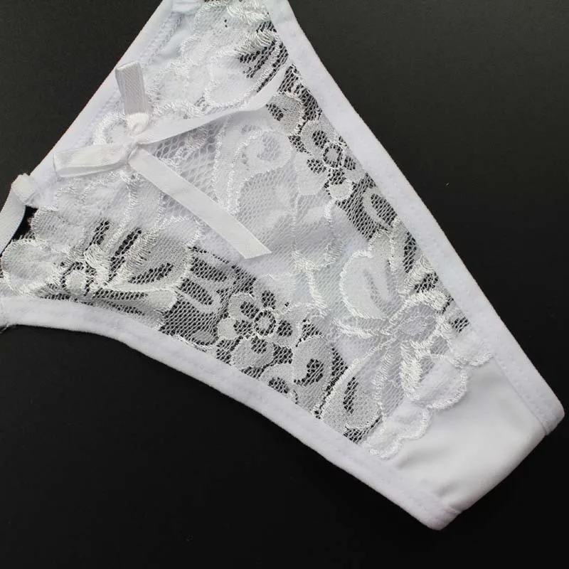 Stock sey adjust bandage g string thongs women panties underwear briefs lace transparent g-string ropa bragas tangas calcinhas
