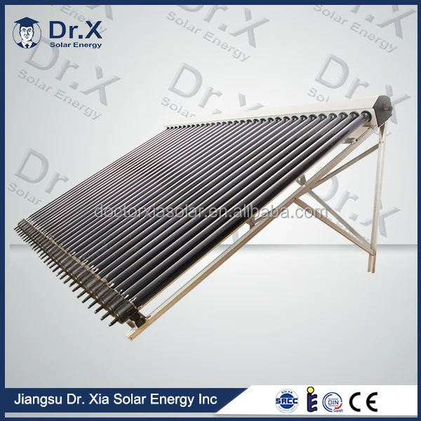 2016 factory heat pipe evacuated solar collector tubes