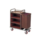 hotel cleaning trolley housekeepinghotel housekeeping cleaning trolley housekeeping carts linen trolley service cart