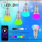 2.4Ghz Wi-Fi LED lamp alexa echo smart wireless RGBW wifi light bulb works with google home