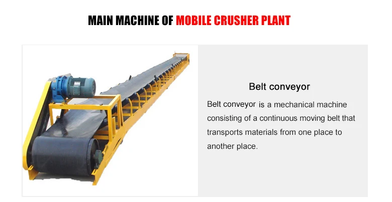 stone crusher conveyor belt