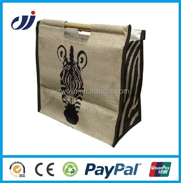 recyclable drawstring jute gift bag/large drawstring gift bags