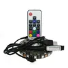 5v black pcb rgb tv light usb led strip 5050 LED Strip RGB Light TV Back Lighting Kit RF Remote Controller IP65 waterproof