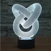 High quality 3D USB Connect LED Table Lamp 3D illusion Night Light Lamp factory price 3d led lamp