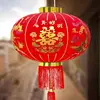 Traditional Red Chinese Fabric Lantern For Wedding Decoration