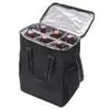 6 Bottle Insulated Wine Carry Tote Bag