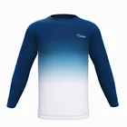 Custom sublimation men's long sleeve colored compressed t shirt