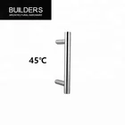 45 degree modern type glass door stainless steel 304 pull handle