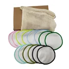 High Quality Reusable Cleaning and Makeup Remover Bamboo Cotton Pads