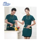 Custom Washable Chef Shirt Bar Restaurant Waiter Uniforms