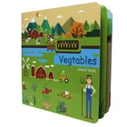 Custom paper board preschool printing children sound book