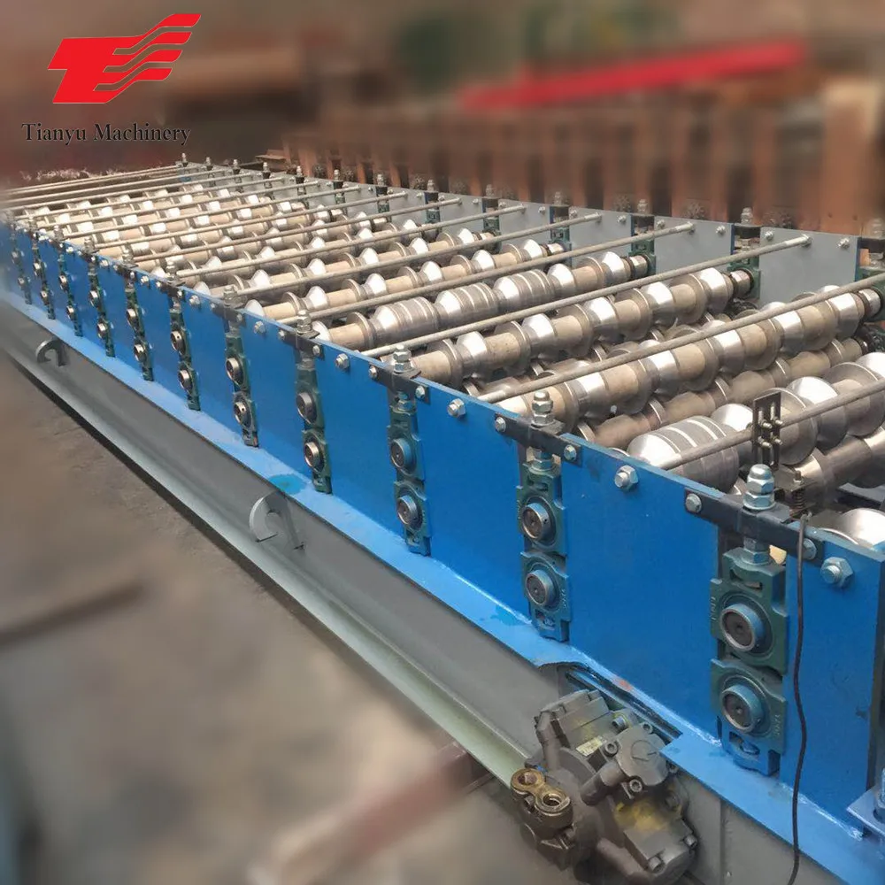 Cameroon Zinc Roof Sheet Making Roll Forming Machine