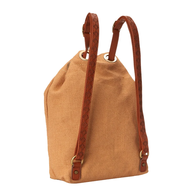 customized drawstring backpack fashion 2016 new products canvas drawstring backpack