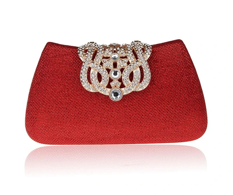 Luxurious Crown Diamond Evening Bags,New Rhinestone Crown Day Clutches,Party Purse,Wedding Pouch,Lady's Shoulder Handbag 1616