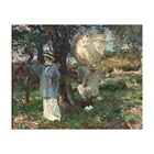 Free Shipping John Singer Sargent Giclee Canvas Print Paintings Poster Reproduction(The Sketchers)