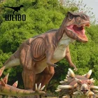 Dinosaur park life size animatronic dinosaur