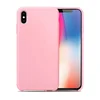 2019 Online Shopping Free Shipping Fashion Colourful Liquid Silicone Mobile Phone Case Accessories for iPhone XS