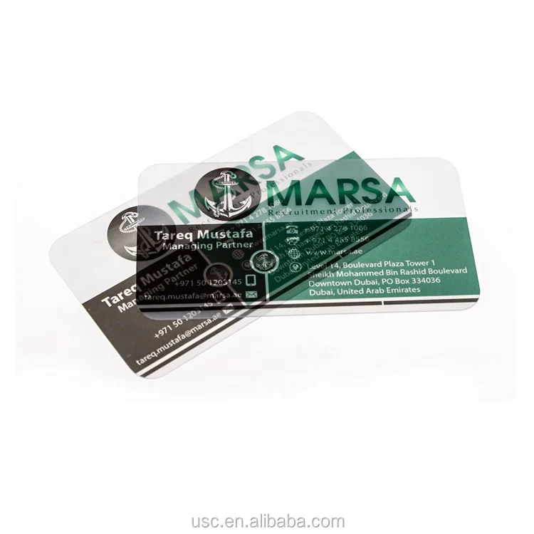 hot selling non standard size custom pvc rfid card with high