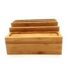 desk bedroom bathroom wood bamboo mobile phone cell phone holder stand storages