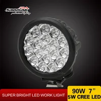 Round IP68 Waterproof 7 90W CREE