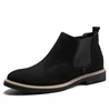 new high quality wholesale winter boots cow suede leather boots for men
