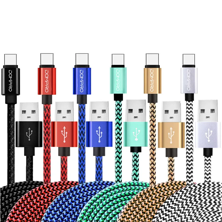 Promotion 5V 2A Nylon Braided fast charging type c data usb cable - ANKUX.COM