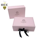 Kraft Folding Cardboard Package Magnetic Packaging Box Cloth Foldable Small Cheap Eco Friendly Shopping Bag With Logo
